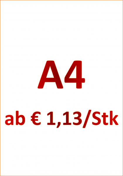Schreibblock DIN A4, 50 Blatt, hoch - Kopie